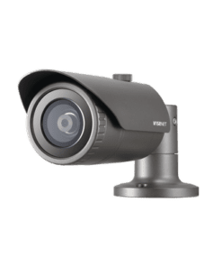 QNO-7020R-Hanwha Techwin Wisenet-Cámara IP Tipo Bala Antivandálica 4 Megapxeles / Lente 3.6 mm / IR 25 m / WDR 120db / Exterior IP66 / H.265 & WiseStream