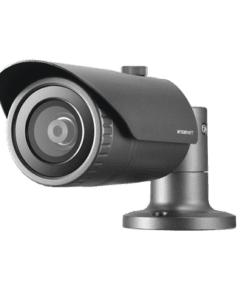 QNO-7030R-Hanwha Techwin Wisenet-Cámara IP Tipo Bala Antivandálica 4 Megapixel / Lente 6mm / IR 30M / WDR 120db / Exterior IP66 / H.265 & WiseStream