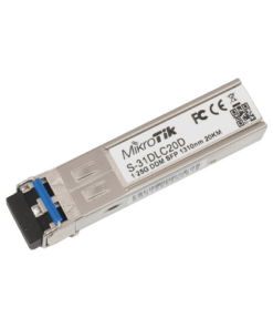 S-31DLC20D - S-31DLC20D-MIKROTIK-Transceptor MiniGbic SFP 1.25G LC Duplex para fibra Mono Modo 20 KM - Relematic.mx - S31DLC20D-p
