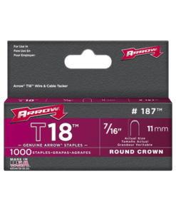 T18-7/16-US-ARROW-Grapas para Cables tipo "U" 7/16 (11 mm) para T18.