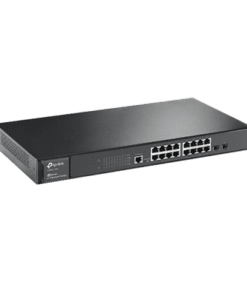 T2600G-18TS - T2600G-18TS-TP-LINK-Switch JetStream Gigabit administrable Capa 2, 16 puertos 10/100/1000 Mbps + 2 puertos SFP, 1 puerto de consola. - Relematic.mx - T2600G18TS-p