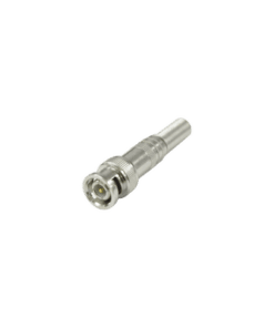 TT-RG-96-EPCOM TITANIUM-Conector BNC macho de 75 Ohm, con base de resorte para montar a presión cable coaxial RG-59/ Níquel/ Oro/ Teflón. 