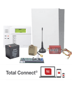 VISTA48/6150TB4G-HONEYWELL HOME RESIDEO-Super Kit de Panel VISTA48LA con Teclado 6150, Batería, Transformador y Comunicador MN01LTEM
