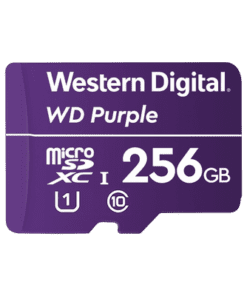 WD256MSD - WD256MSD-Western Digital (WD)-Memoria microSD de 256 GB PURPLE, Especializada Para Videovigilancia, 10 VECES MAYOR DURACIÓN, 3 AÑOS DE GARANTIA - Relematic.mx - WD256MSD-p