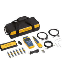 CIQ-KIT-FLUKE NETWORKS-Kit Avanzado de Calificador de Red CableIQ™, para Medición de Capacidades en Redes 10/100/1000 Base-T, y Compatibilidad con VoIP, Datos y Vídeo