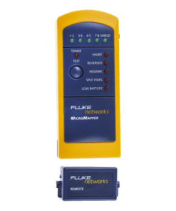 MT-8200-49A-FLUKE NETWORKS-Probador de Mapa de Cableado MicroMapper™, para Verificar Rápida y Fácilmente la Integridad del Cableado de Par trenzado de Ethernet