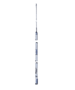 393-SHAKESPEARE-Antena Marina, Base, Banda HF, 2.-30 MHz, Armado en 3 Secciones para Facilidad de Embarque.
