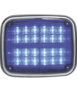 XT1895B-EPCOM INDUSTRIAL SIGNALING-Luz de advertencia de 8 X 6", Color Azul, SAE,  IP67, Ideal para Ambulancias