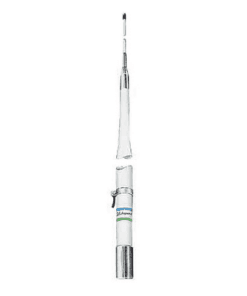 390-SHAKESPEARE-Antena Marina, Base, Banda HF, 2-30 MHz, Armado en 2 Secciones para Facilidad de Embarque.