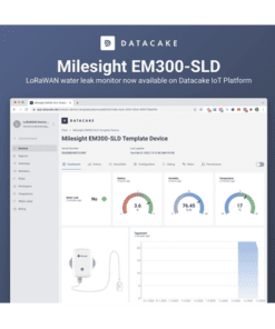 MESDATACAKE-DATACAKE-Licencia mensual para el uso de dashboard Datacake