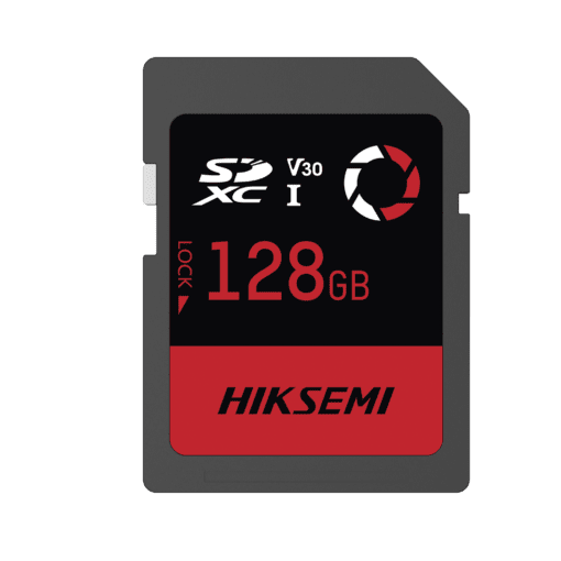 HS-SD-E30/128G-HIKSEMI by HIKVISION-Memoria SD / Clase 10 de 128 GB / Especializada Para Drones Comerciales, Cámaras de Fotografía y Video  / 180 MB/s Lectura / 150 MB/s Escritura