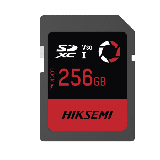 HS-SD-E30/256G-HIKSEMI by HIKVISION-Memoria SD / Clase 10 de 256 GB / Especializada Para Drones Comerciales, Cámaras de Fotografía y Video  / 180 MB/s Lectura / 150 MB/s Escritura