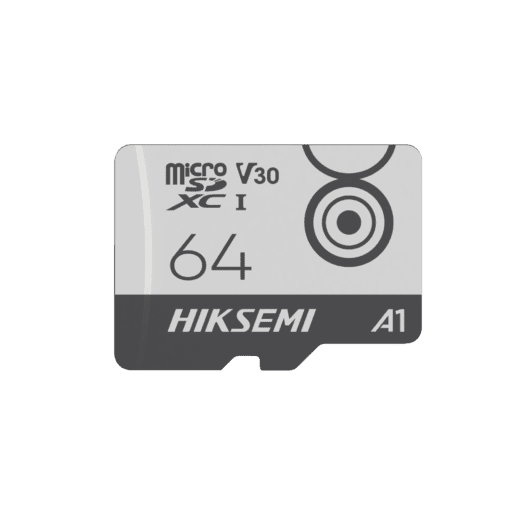 HS-TF-M1/64G-HIKSEMI by HIKVISION-Memoria MicroSD / Clase 10 de 64 GB / Especializada Para Videovigilancia Movil (Uso 24/7) / Soporta Altas Temperaturas / 95 MB/s Lectura / 55 MB/s Escritura