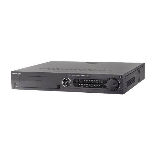 IDS-7332HQHI-M4/S(S)-HIKVISION-DVR 32 Canales TurboHD + 16 Canales IP / 3K Lite / 5 Megapixel Lite / 4 Bahías de Disco Duro / Audio por Coaxitron / AcuSense / POS / Videoanalisis / 16 Entradas y 4 salidas de Alarma