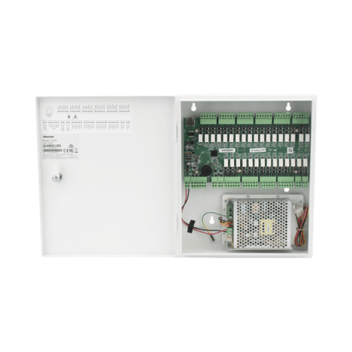 EC33-AKUVOX-Controlador de Elevador IP Para 32 Pisos / Gestión 100% en la Nube / Interfaz Web / Pases Temporales desde App / Activación de Pisos desde App/ Wiegand / POE / 20,000 Tarjetas /100,000 Eventos / Compatible con Videoporteros Akuvox