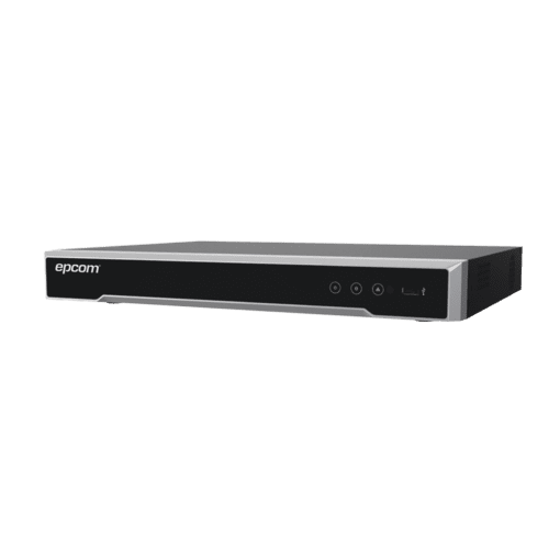 EX-8004TURBO-EPCOM PROFESSIONAL-DVR 4 Canales TURBOHD + 4 Canales IP / 8 Megapixel (4K) / Audio por Coaxitron / ACUSENSE / Reconocimiento Facial / 1 Bahía de Disco Duro / Salida de Video en Full HD / H.265+