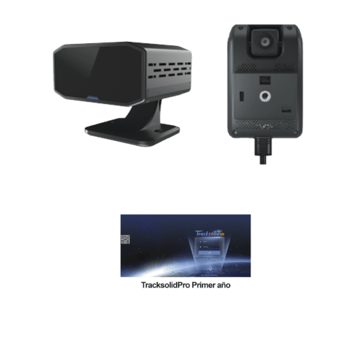 JC261DMSP-CONCOX-KIT Dashcam con sistema de control ADAS (asistencia de manejo) y Camara DMS con IA (JC170) / Multiples alarmas /Comunicación dos vías / ideal para flotas vehiculares / Facil instalacio / Incluye primer año TrackSolidPro