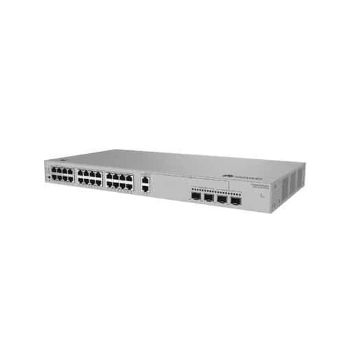 S310S-26PN4JX-HUAWEI-Switch Gigabit Administrable PoE Capa 3 / 24 Puertos 10/100/1000 Mbps (22 PoE) / 2 Puertos 2.5GE (PoE) combo 2 Puertos SFP 2.5GE /2 Puertos SFP+ 10GE / 400W / PoE Perpetuo / iStack / Administración Nube Gratis