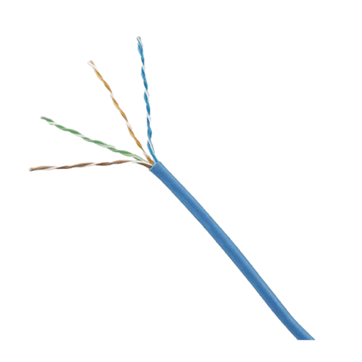 PUP5C04BU-F-PANDUIT-Bobina de Cable UTP 305 m. de Cobre, TX5e™  PanNet, Azul, Categoría 5e, 24 AWG, CMP (Plenum), de 4 pares