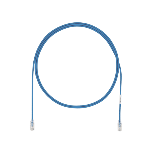 UTP28X3MBU-PANDUIT-Cable de Parcheo UTP Cat6A, CM/LSZH, Diámetro Reducido (28AWG), Color Azul, 3 m.